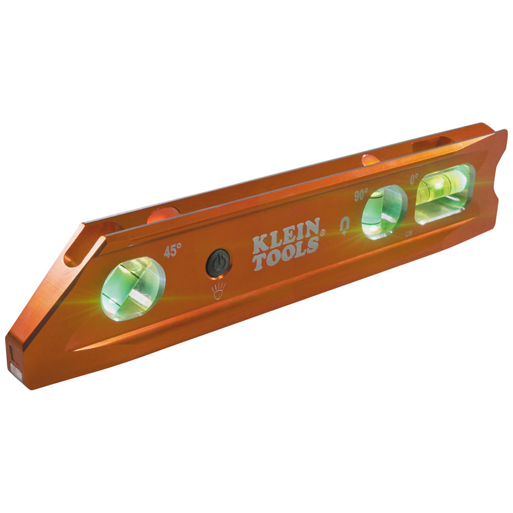 KLEIN Lighted Torpedo Billet Level - Mobile Home
